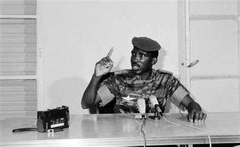 The Trial For The Assassination Of Former Leader Of Burkina Faso Thomas Sankara Known As The