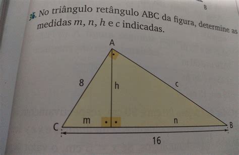 No Triangulo Abc Exibido Na Figura A Seguir Ad - No Triangulo Abc Exibido Na Figura A Seguir Ad - RETOEDU