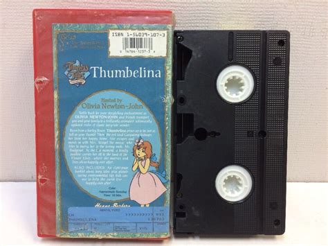 Timeless Tales From Hallmark Thumbelina VHS 1990 Hanna Barbera