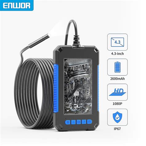 Endoscope Camera With 4 3 Inch 3 9mm 8mm Single Dual Lens Industial