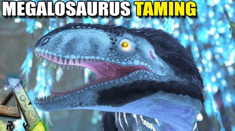 Megalosaurus Taming The Easy Way Ark Survival Evolved Ep11 Youtube