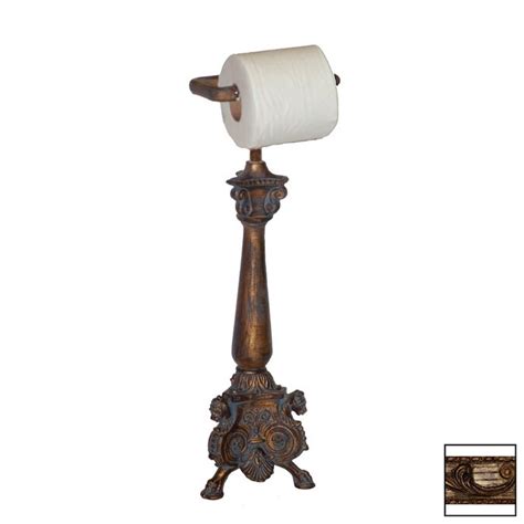 Hickory Manor House Rococo Freestanding Countertop Toilet Paper Holder