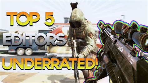 Obey Scarce Top 5 Underrated Editors 11 CRAZY Edits COD BO2 MW2