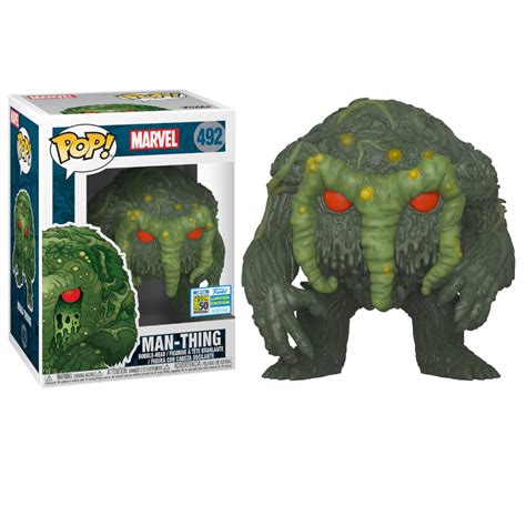 Funko Pop Marvel Man Thing 492 Exclusivo Original Colecionavel Moça