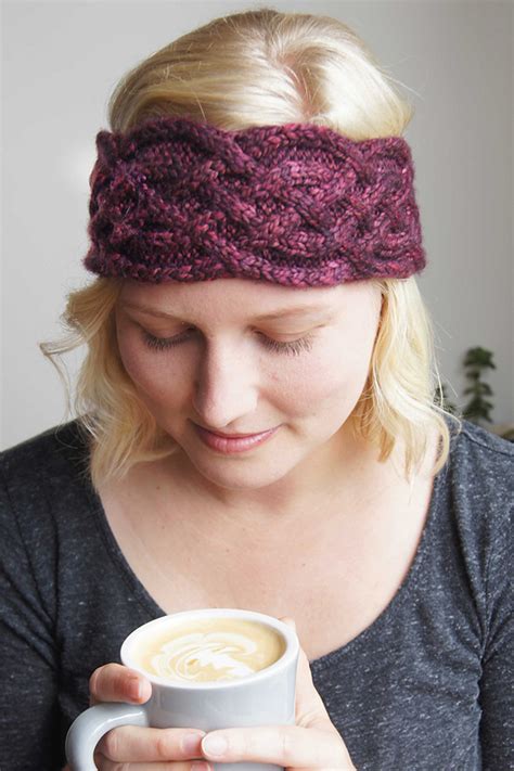 Cable Knit Headband Pattern Ravelry Mikes Natura