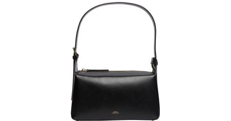 A P C Virginie Baguette Bag In Black Lyst