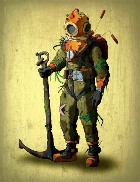 Pin By Howard Gorder On Navy Deep Sea Diver Art Diver Art Deep Sea