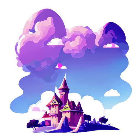 Castles In The Clouds Graphic Creative Fabrica