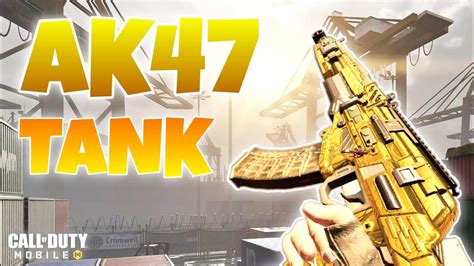 Ak Tank Gold Skin In Call Of Duty Mobile Game Play Codmobile