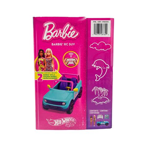 Barbie X Hot Wheels Barbie RC SUV Barbie Dolls Included CanadaWide Liquidations