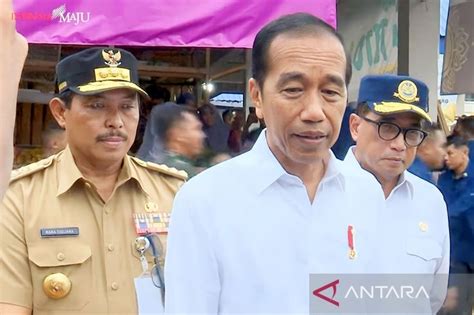 Presiden Jokowi Harga Cabai Beras Terkendali Usai Natal Tahun Baru