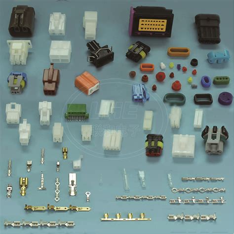 4 Pin Female Wafer Connectors 171825 4 Tyco Electronics Sitename