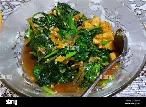 Baby Kailan Home Food Jakarta Indonesia Stock Photo Alamy