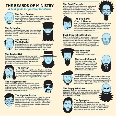 Movember Beard Styles – ChartGeek.com