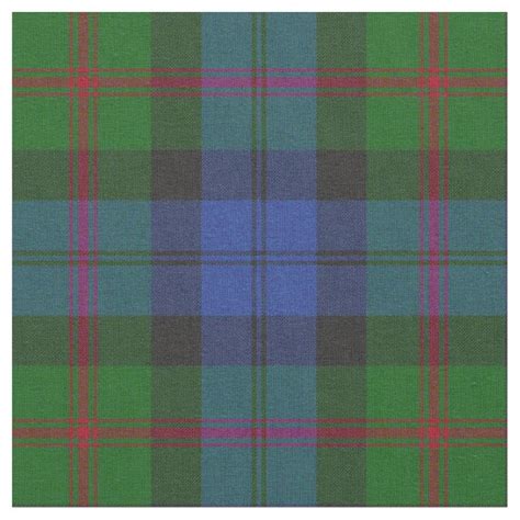 Clan Baird Tartan Fabric | Zazzle