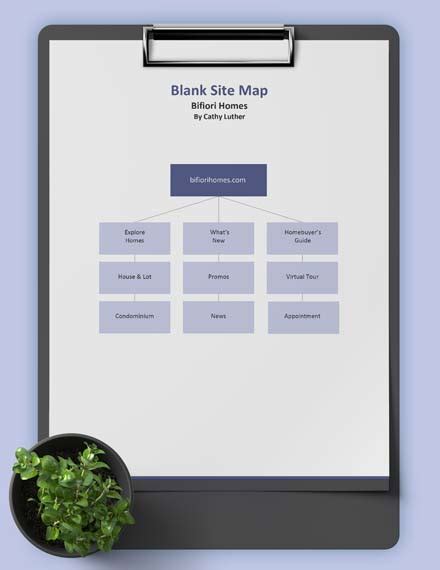 Blank Site Map Template Google Docs Word Template Net