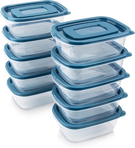 Amazon.com: Alpine Cuisine Round Food Storage Containers with 6 Lids