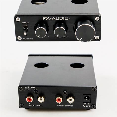 NFJ FXAUDIO Vacuum Tube Speaker Pre Amplifier HiFi Audio TUBE 03