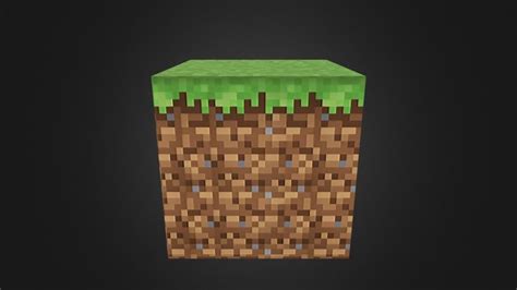 Minecraft Grass Block 3D Models Sketchfab