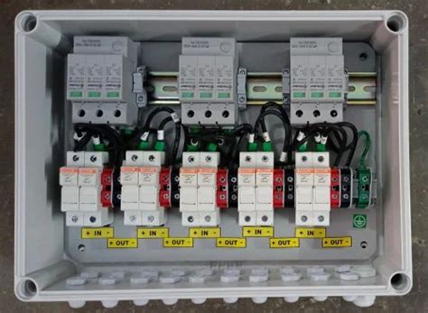 Solar Dc Distribution Box Solar Dc Combiner Box 10 In 1 Out 1000v Dc Isolator Manufacturer