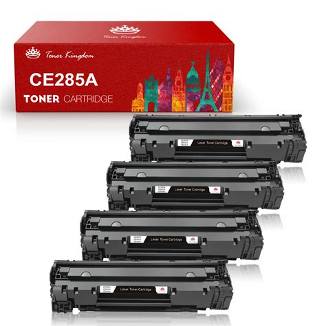 4pk Ce285a Toner Cartridges For Hp Laserjet 85a P1102 P1102w P1006 P1005 M1212nf 711811810978 Ebay