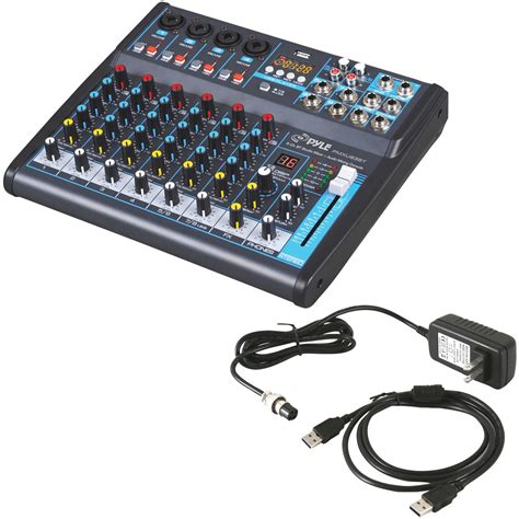 Pyle Pmxu83bt 8 Channel Bluetooth Studio Mixer