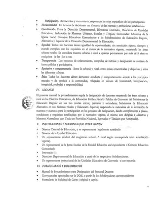 Reglamento De Compulsas Para Personal Docente Y Administrativo