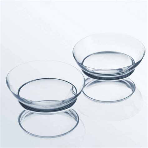 ego vision transparent contact lens luxotix