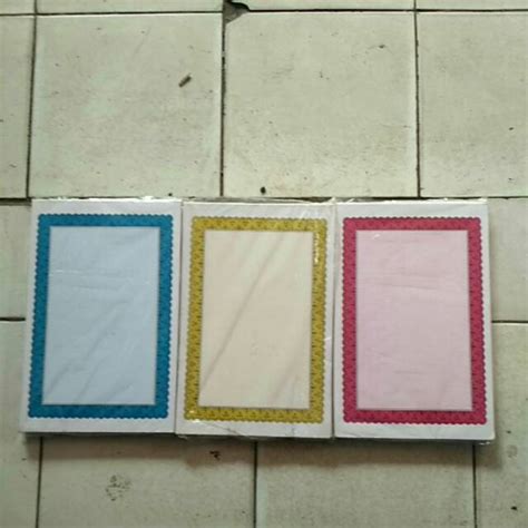 Jual Blanko Kertas Piagam Sertifikat Kartu Tik Ukuran Folio Isi 100 Sheets Shopee Indonesia