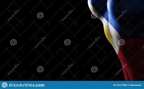 Philippinen Flagge Brustkrebs Bewusstsein Stockbild Bild von brüste