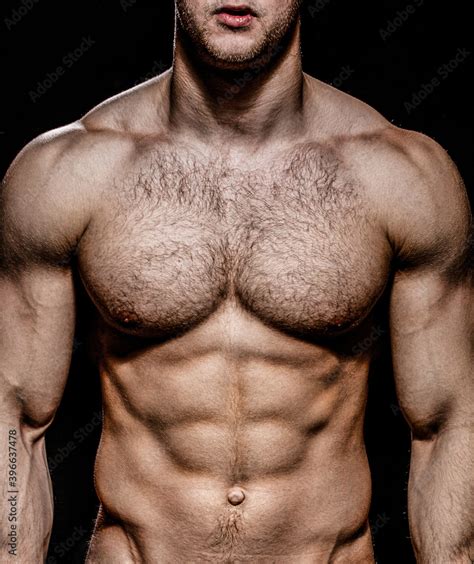 Beautiful Male Torso Muscular Male Fitness Strong Muscular Sport