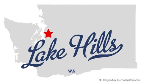 map  lake hills wa washington