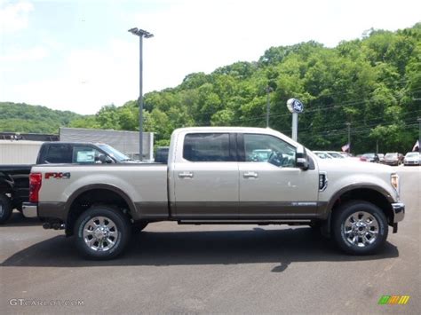 White Gold Ford F Super Duty King Ranch Crew Cab X