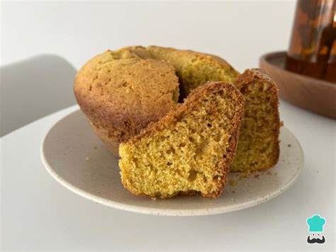 Budín de mandarina sin licuadora Receta FÁCIL