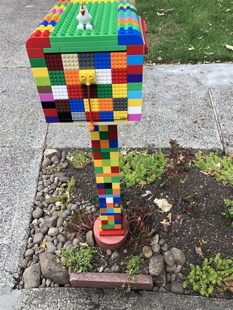 A Lego Mailbox R Mildlyinteresting