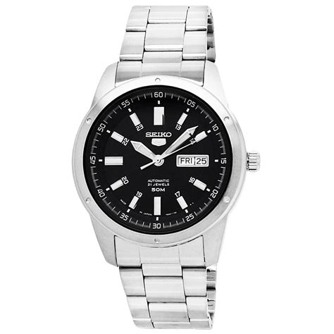 Ripley RELOJ SEIKO 5 SNKN13J1 AUTOMÁTICO PARA HOMBRE FECHA ACERO