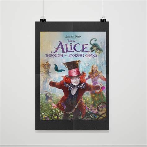 Disney Alice Through The Looking Glass Poster Poster