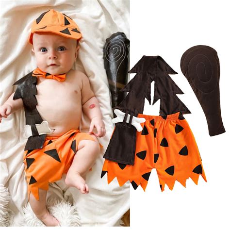 TFFR Baby Toddler Girl Boy Cavegirl Caveman Costume Halloween Cosplay ...