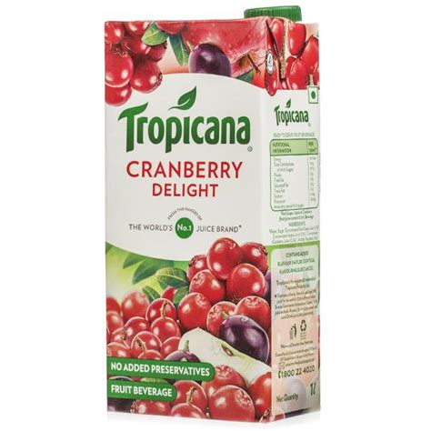 Buy Tropicana Cranberry Delight Fruit Juice 1 L In Wholesale Price