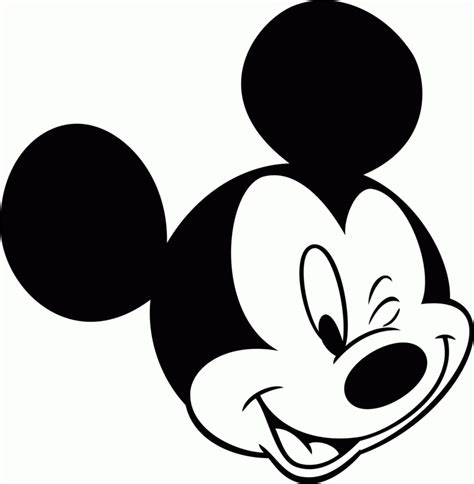 Disney Mickey And Minnie Heads Coloring Pages Coloring Home