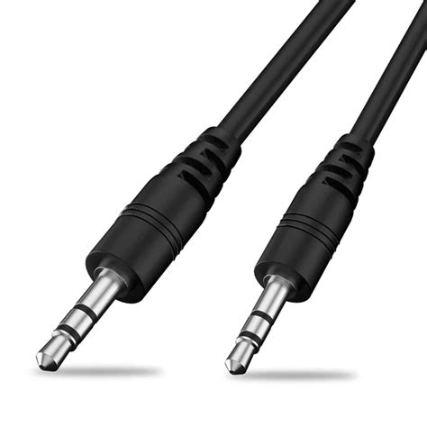 Cable De Audio Estereo Jack Macho Macho M Negro