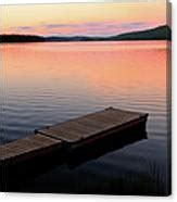 Scenic Lake And Dock At Sunset Photograph By Wildroze Pixels