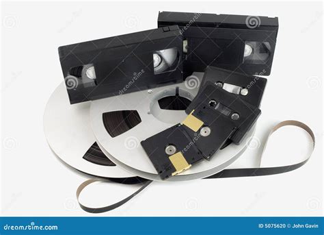 skool record stock photo image  video tape television