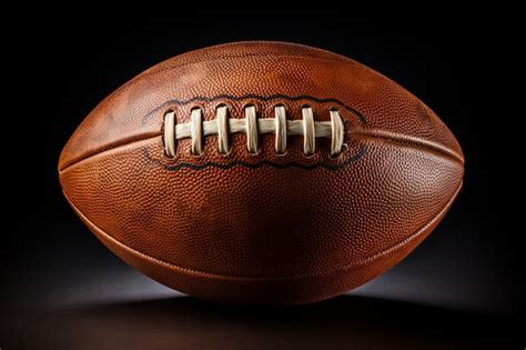 Premium Photo | American football ball