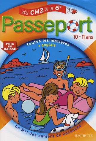 Passeport du CM2 à la 6e Toutes les matières et anglais by Guy