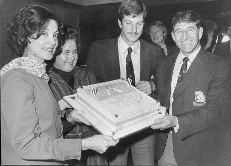 Cricketer Ken Barrington Presented Birthday Cake Editorial Stock Photo - Stock Image | Shutterstock