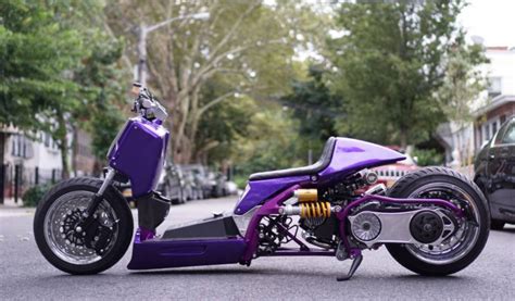 Zuma-Powered, Composimo-Built – Custom Honda Ruckus | Bike-urious