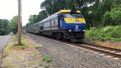 LIRR Early June Friday Railfanning At Kings Park YouTube