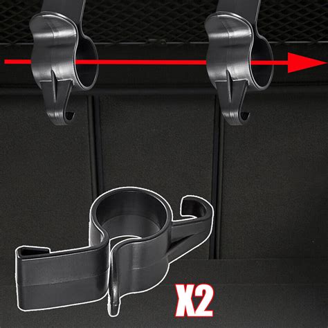 2x Car Trunk Umbrella Hook Holder Hanger Clip Fastener Tool Interior