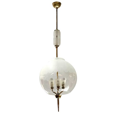 Seguso Murano Caged Glass Pendant Light Italy 1940s At 1stdibs Murano Glass Light Pendant